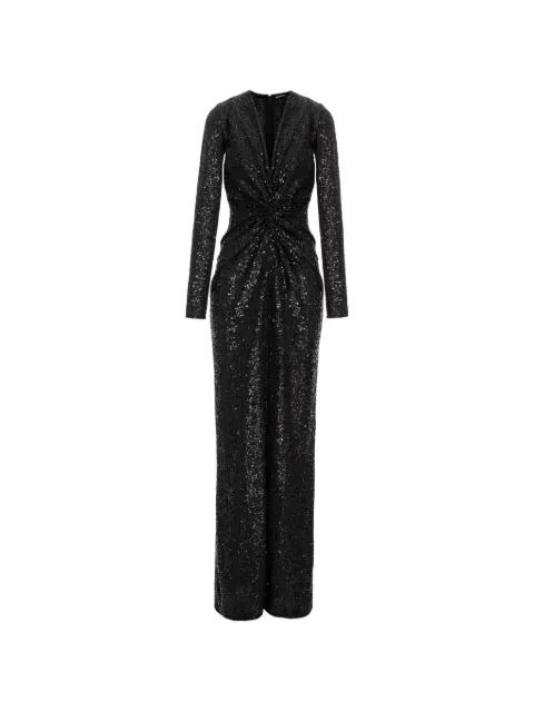 ROSERRY Scarlett sequin-embellished maxi dress Black SCARLETTSEQUINEDJERSEY