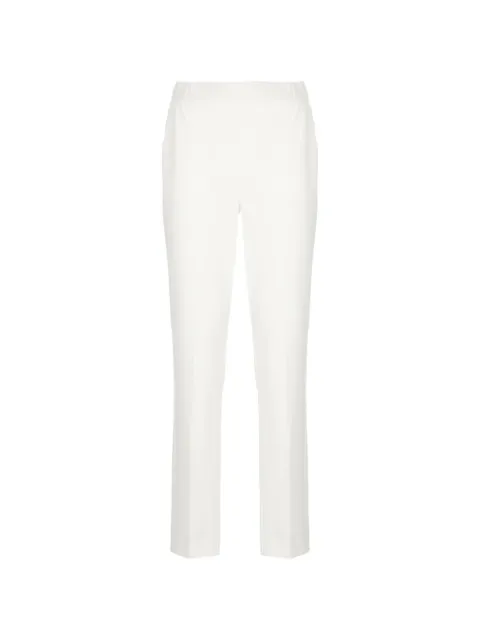 EMME pressed-crease tapered trousers White EMMCHINOS2615781041200001
