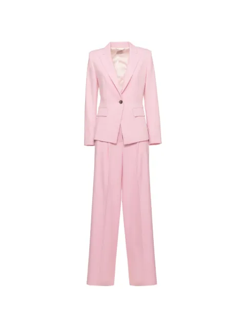 EMME peak-lapel single-breasted suit Pink EMMSLOGAN2615091011200002