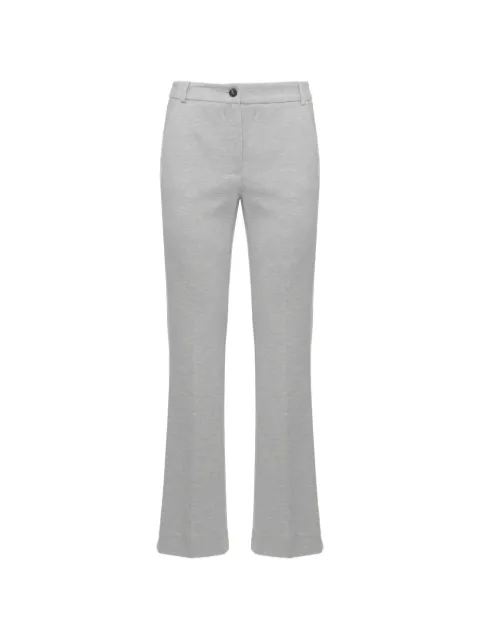 EMME Flare diagonal-pocket trousers Grey EMMFLARE2615781011200