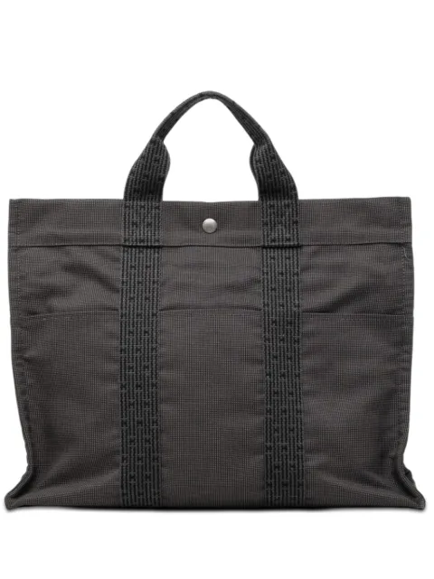 Hermès Pre-Owned 20th Century Canvas Herline MM tote bag Grey ZGWZZCDMTY89OW0G