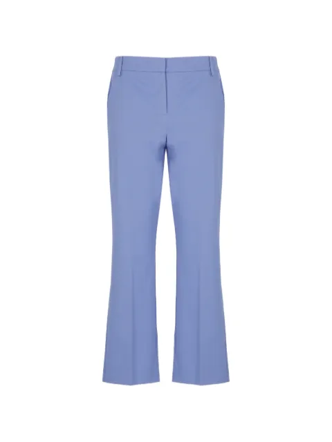EMME pressed-crease trousers Blue EMMLEMBO2615131072200005
