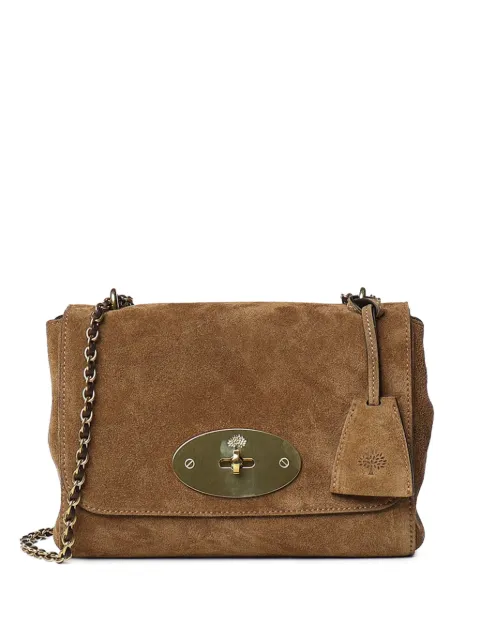 Mulberry Lily suede shoulder bag Brown HH9878047P705