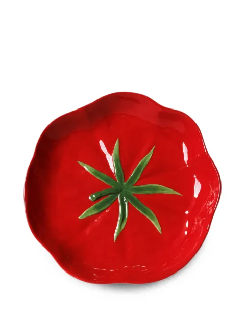 CU I SEEYOU tomato-design serving plate Red CU68253