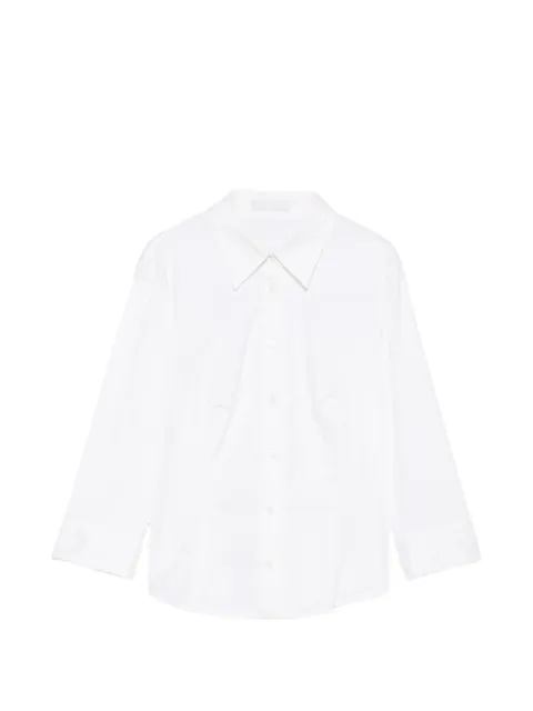 Prada Pre-Owned 2000 darted-waist shirt White PR250CAV