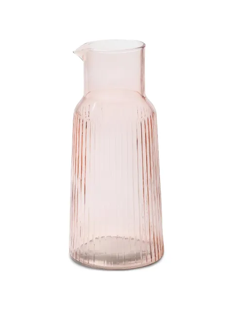 CU I SEEYOU ribbed-glass carafe Pink CU10043