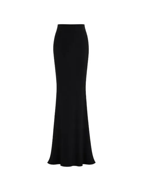 Gemy Maalouf high-waisted maxi skirt Black CPS153042LS
