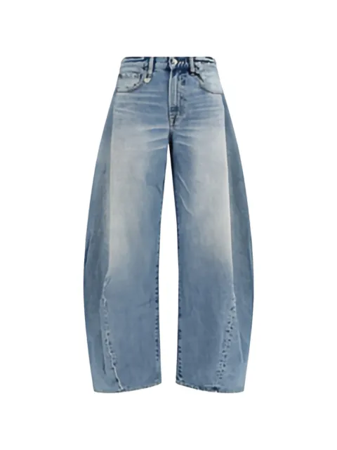 R13 Janine curved-leg jeans Blue R13WD237