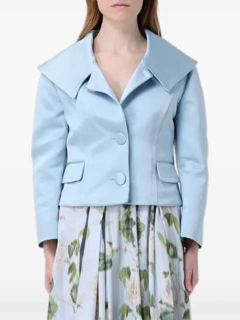 Antonio Marras oversized-collar button-up jacket Blue MGIA386CE000