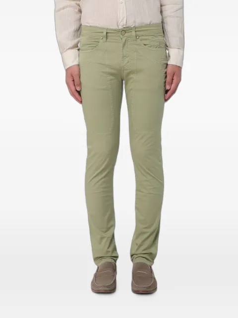 JECKERSON John slim-fit trousers Green PA077GABA0125004