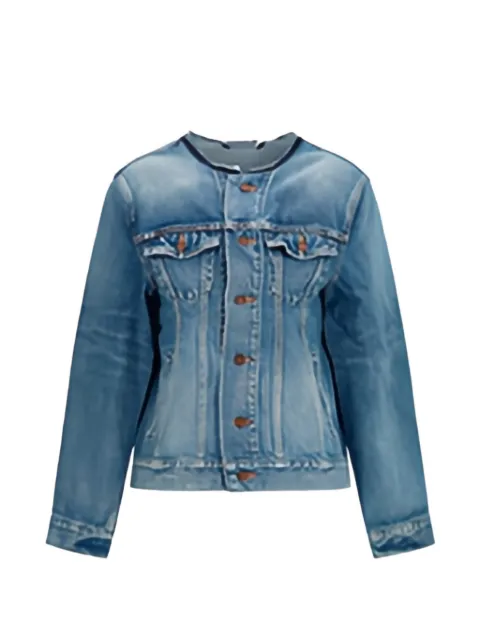 Balenciaga Hourglass denim jacket Blue A001O6TDW14