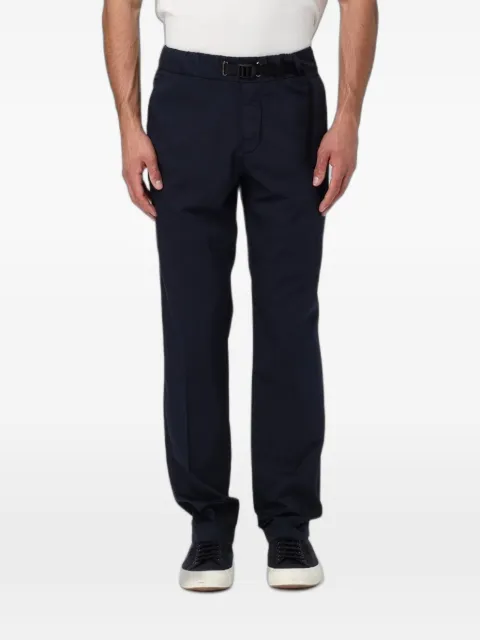 Peuterey Alpen belted straight-leg trousers Blue PEU572599012428