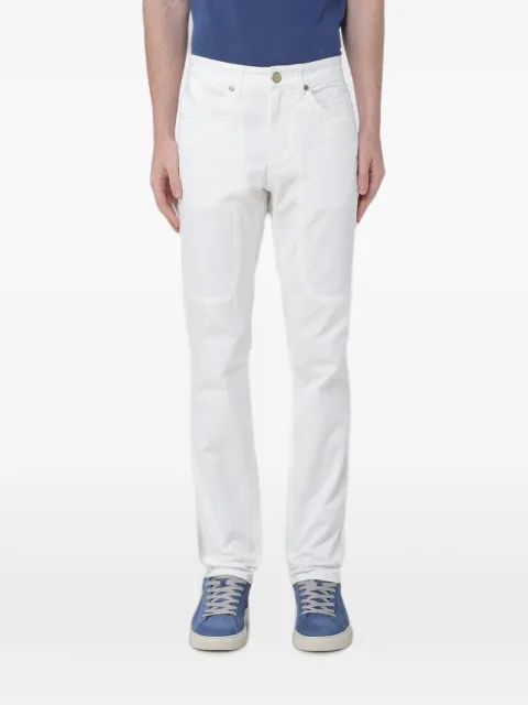 JECKERSON John slim-fit trousers White PA077GABA0060014
