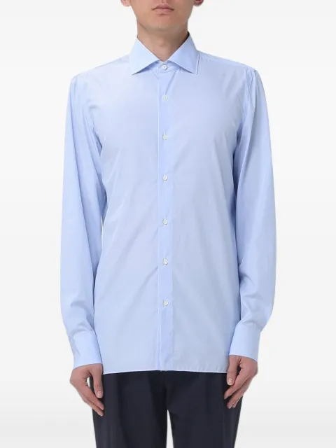 Luigi Borrelli button-up shirt Blue PS1016217
