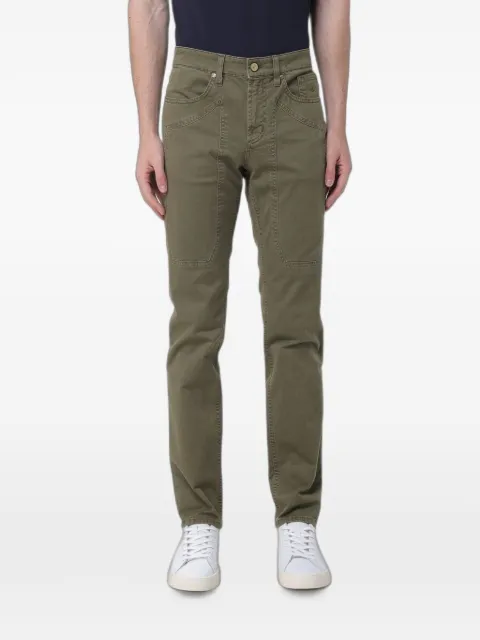 JECKERSON John slim-fit trousers Green PA077GABA006