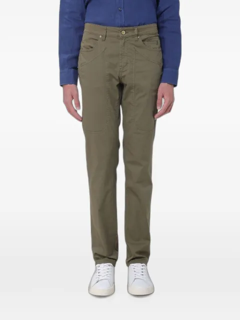 JECKERSON John slim-fit trousers Green PA077GABA0125050