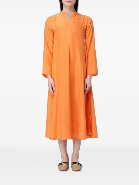 Ter Et Bantine long-sleeve midi shirt dress Orange V11027310MF10