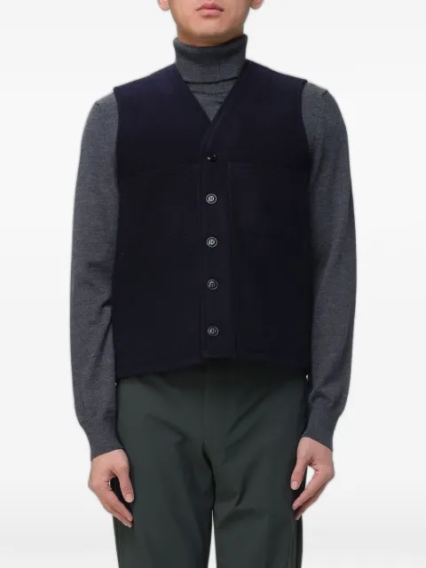Filson button-front wool gilet Blue FMGIL0059UT3081309