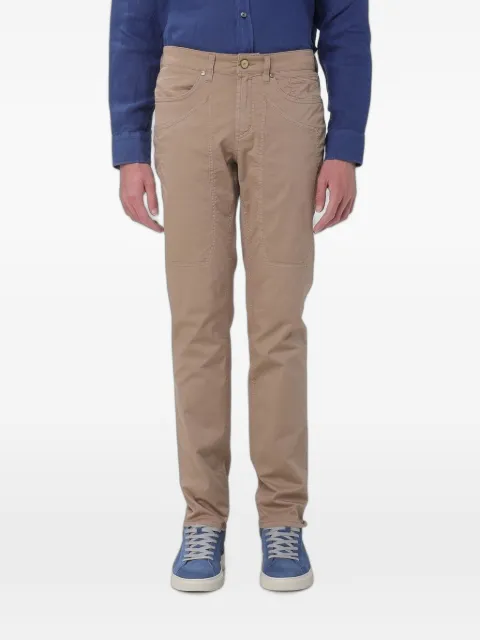 JECKERSON John slim-fit trousers Neutrals PA077GABA0127056
