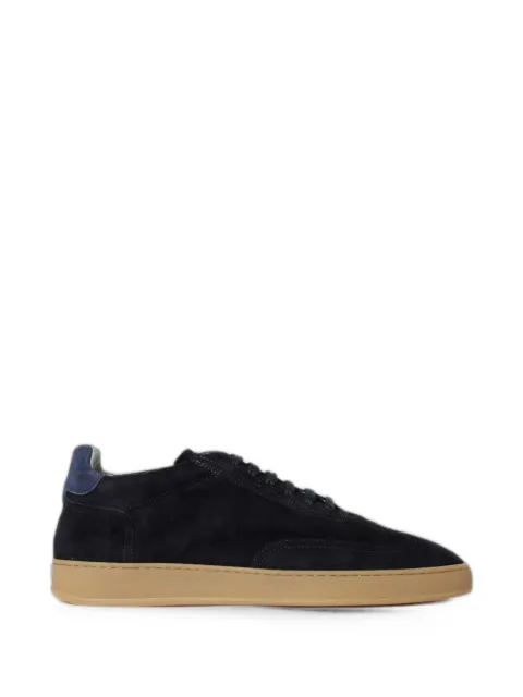 SOLDINI80 Akira panelled suede sneakers Blue AKIRAAMALFINVYRIV