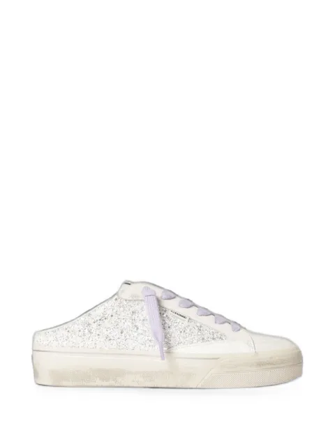 Crime London Soho Sabot glitter sneakers Silver 29552PP868