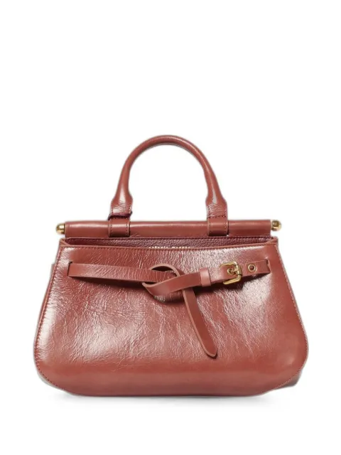 Antonio Marras buckle-detail leather shoulder bag Brown MBOR275RO600