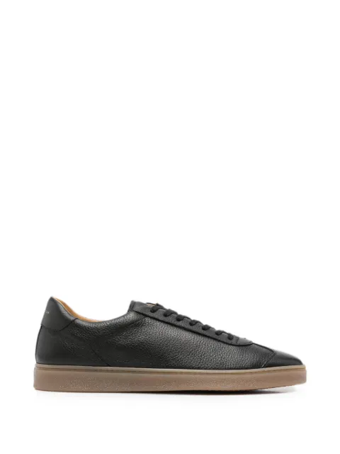 Henderson Baracco pebbled-leather sneakers Black STARC51