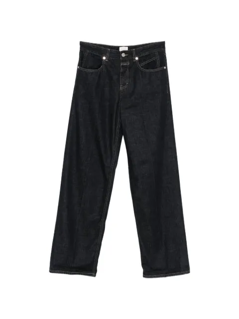 Closed Nikka logo-patch wide-leg jeans Blue C2118910A2H