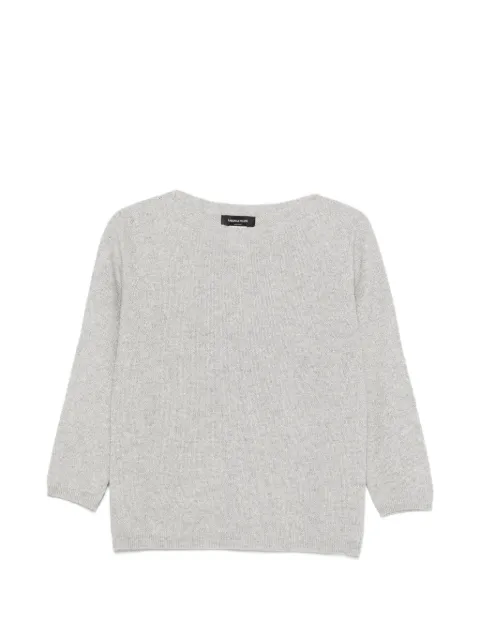 Fabiana Filippi boat-neck three-quarter-sleeve sweater Grey MAD216F398M3330000