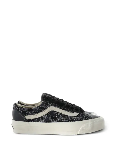 Vans Old Skool 36 paisley-print leather sneakers Black VN000D9RBLA1