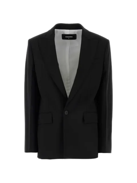 DSQUARED2 single-breasted blazer Black S75BN0967D35537