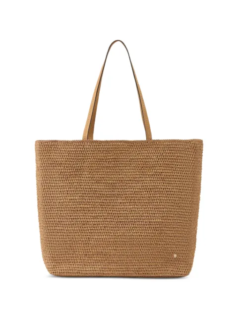 Helen Kaminski woven raffia tote bag Neutrals BAG51969NOUGATCARAMEL