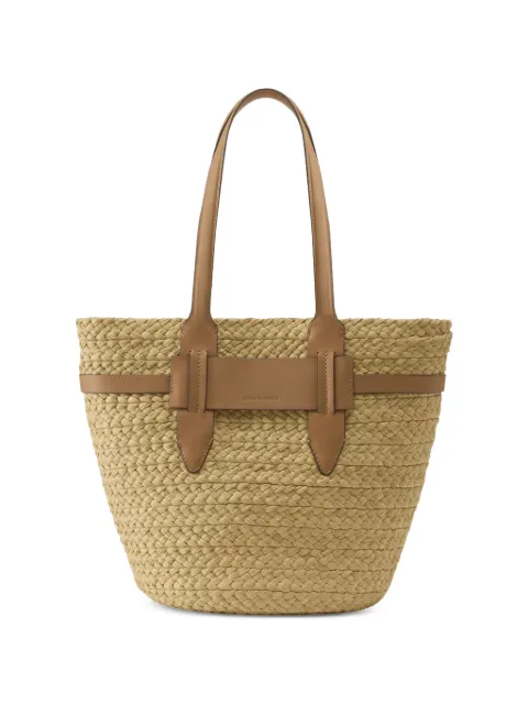 Helen Kaminski woven raffia tote bag Neutrals BAG51958NATURALCARAMEL