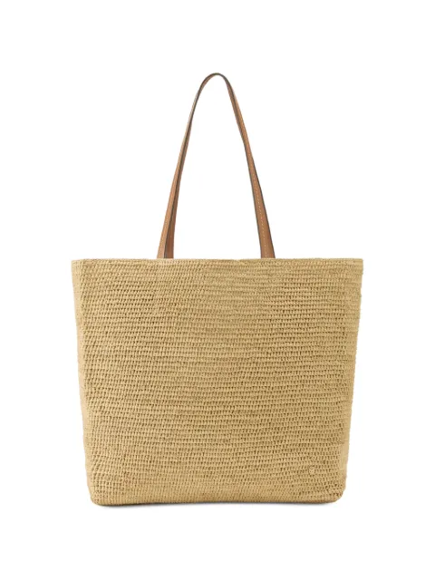 Helen Kaminski woven raffia tote bag Neutrals BAG51969NATURALCOTTO