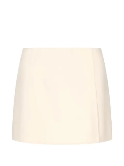 P.A.R.O.S.H. high-waisted A-line mini skirt Neutrals LEAK26D630636