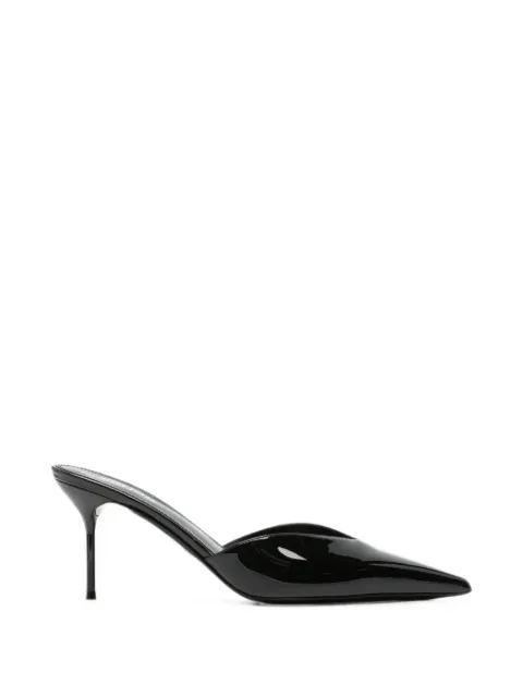 Paris Texas Lidia patent-leather pointed-toe mules Black PX2010XVN01
