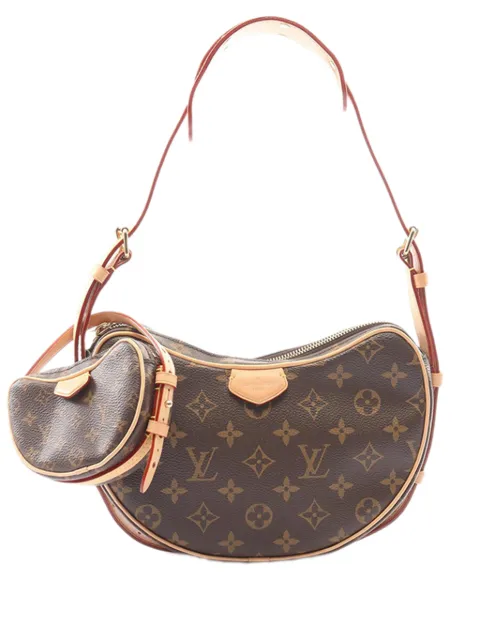 Louis Vuitton Pre-Owned 2000-2024 Monogram Croissant MM shoulder bag Brown 4BHLE5IEU1KYF33G