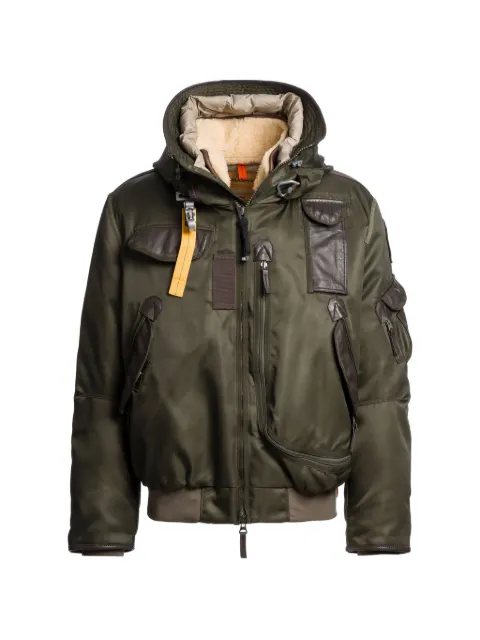 Parajumpers Gobi 20th shearling-collar bomber jacket Green 26WMPMJKBV01P020356