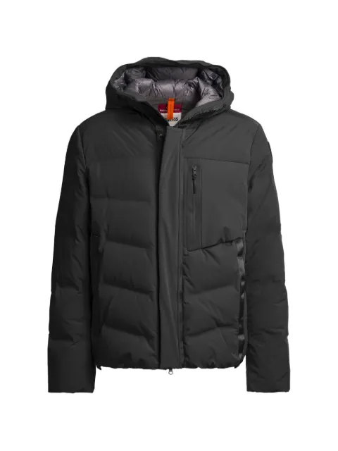 Parajumpers Seamless hooded jacket Black 26WMPMJKSS01P410541