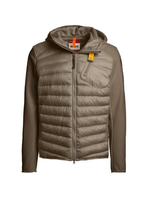 Parajumpers Nolan hybrid hooded jacket Brown 26WMPMHYWU02P10