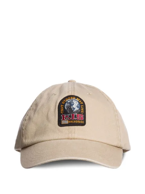 Parajumpers Leod logo-patch baseball cap Neutrals 26WMPABCHA02PAG