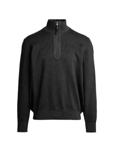 Parajumpers Basic Scoe half-zip sweater Black 26WMPMKNKC06P140541