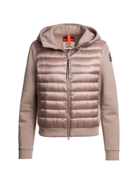Parajumpers Caelie quilted hybrid jacket Pink 26WMPWHYFP31P63