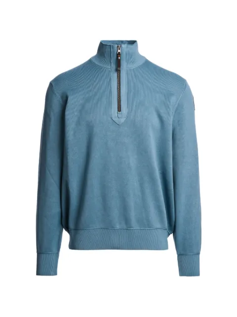 Parajumpers Basic Scoe half-zip knit Blue 26WMPMKNKC06P140138