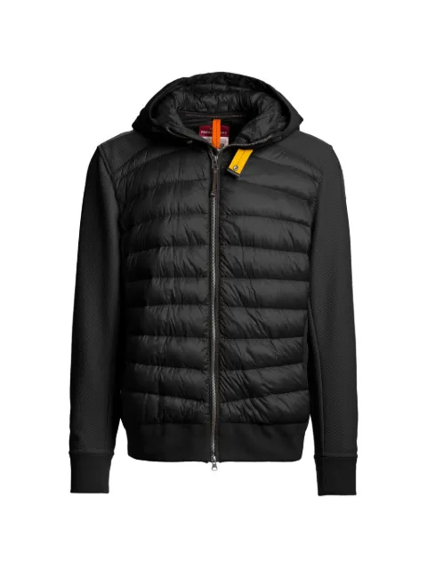 Parajumpers Buck hybrid hooded jacket Black 26WMPMHYWU04P10