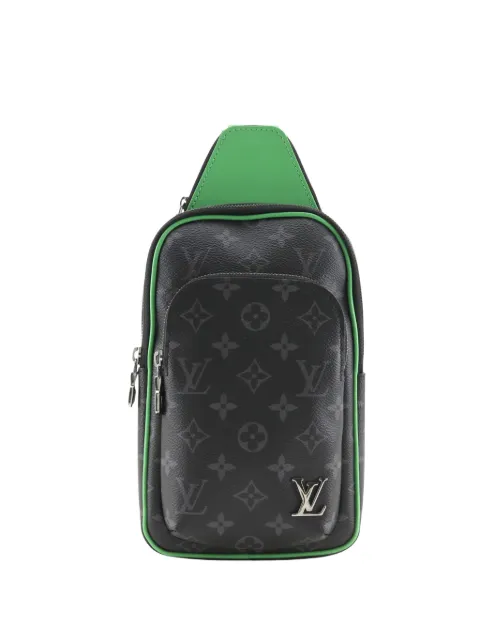 Louis Vuitton Pre-Owned 2021-2026 Monogram Eclipse Avenue Slingbag PM crossbody bag Black C84WR0TYZQSNSHQ2