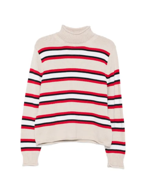 Semicouture striped sweater Neutrals Y6WA07ABBYRG126