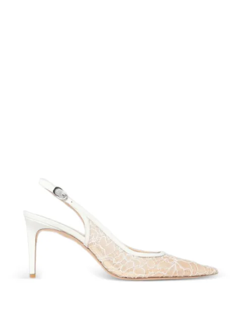 Stuart Weitzman Stuart Power slingback pumps White SN570YXO