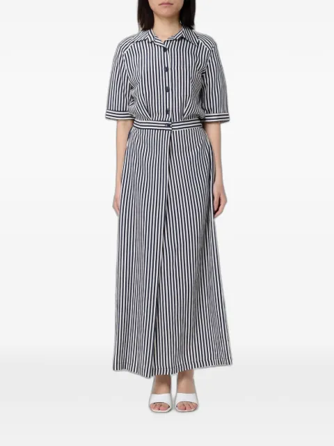 Hanita striped shirt maxi dress Blue HV37894577