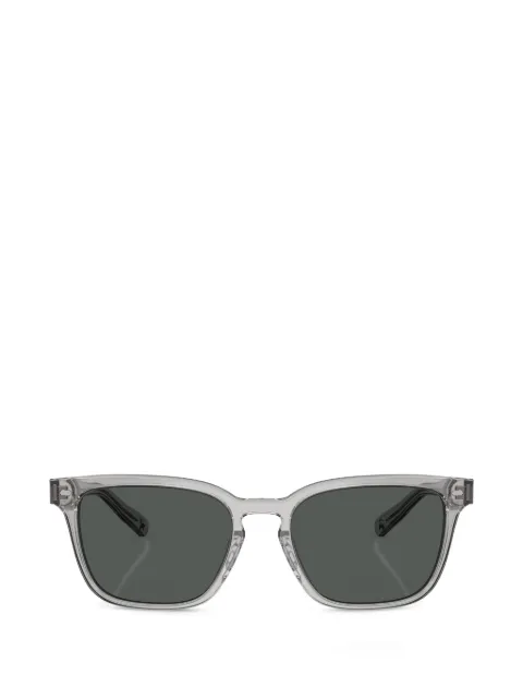Brooks Brothers rectangle-frame sunglasses Grey BB5057U607487
